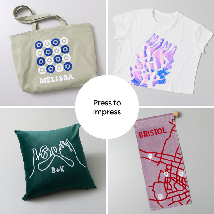 Cricut EasyPress SE Heat Press Machine with Mat - 12 in x 10 in - Blue