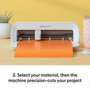 Cricut Joy Xtra Machine with Permanent Smart Vinyl Sampler Packs, Transfer Tape and Tool Set Bundle