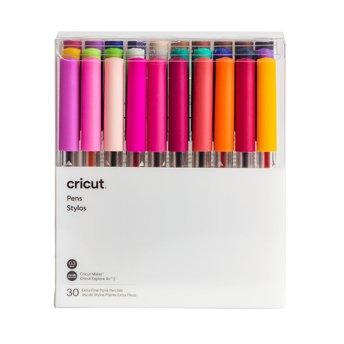 Cricut Ultimate Pen Set, Fine Point Pens 30 Pack - Damaged Package