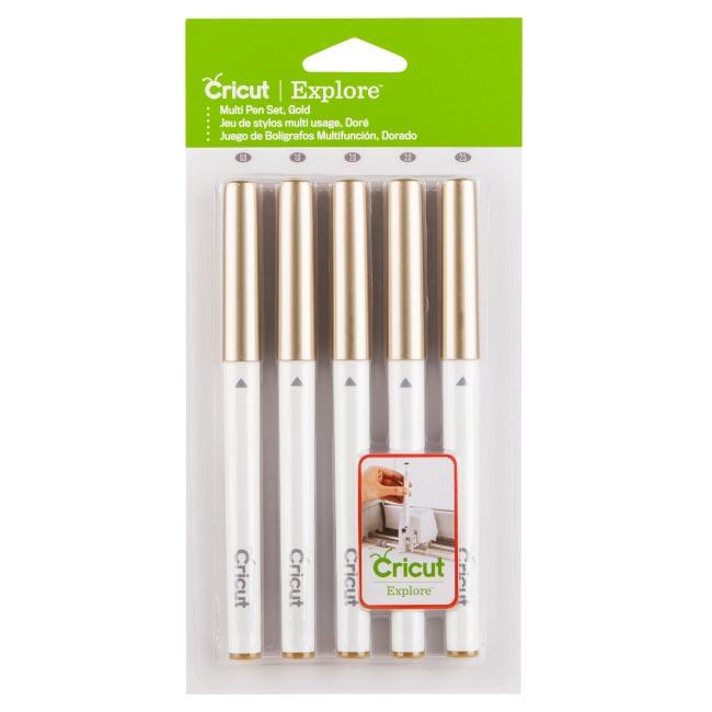 Cricut Multi Pen Set, Gold - Damaged Package