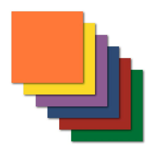 Cricut Premium Removable Vinyl Sampler - Rainbow - 12 in x 12 in 6 sheets