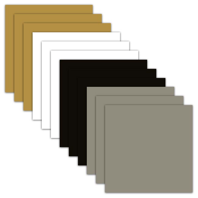 Cricut Premium Removable Vinyl - All Occasion Sampler - 12 in x 12 in (12 ct)