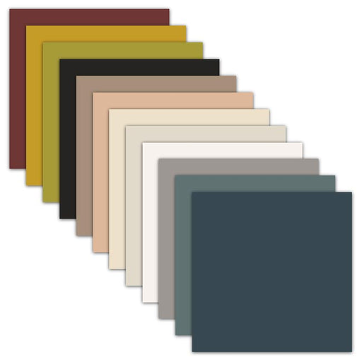 Cricut Premium Removable Vinyl - Essentials Sampler - 12 in x 12 in 12 sheets