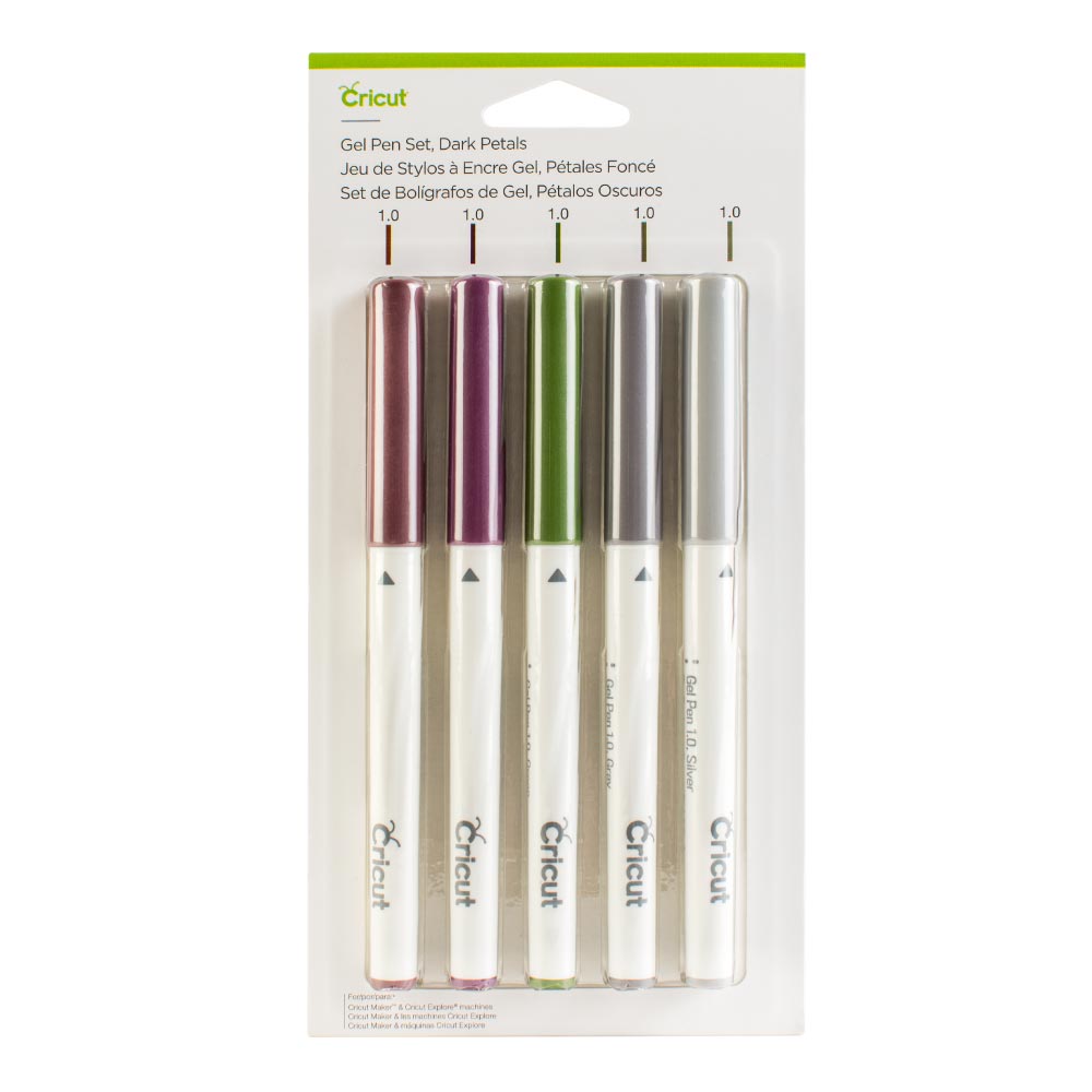 Cricut Gel Pen Set, Dark Petals - Damaged Package