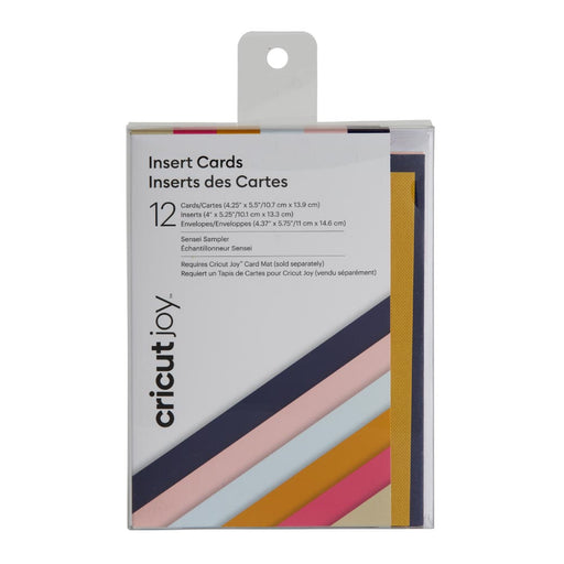 Cricut Joy Insert Cards - Sensei Sampler, 12 ct - Damaged Package