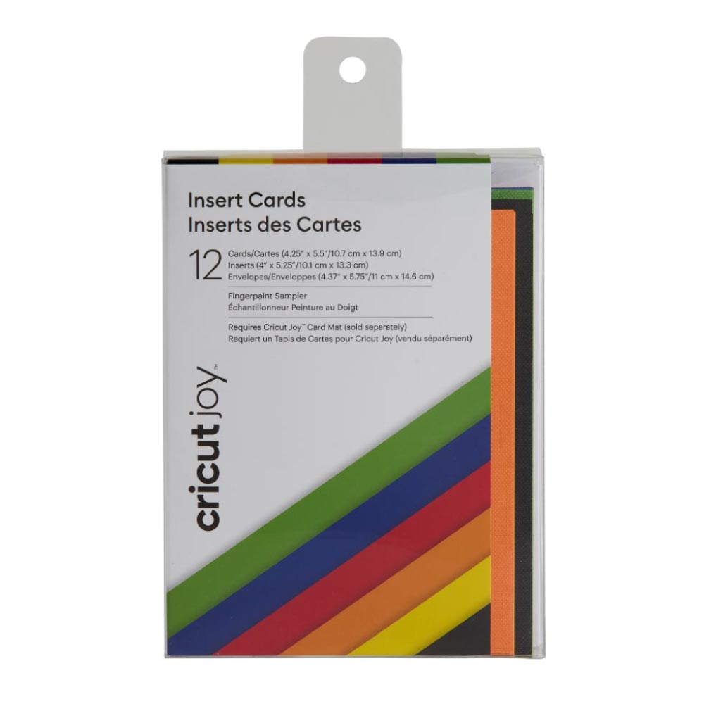 Cricut Joy Insert Cards - Fingerpaints Sampler, 12 ct - Damaged Package