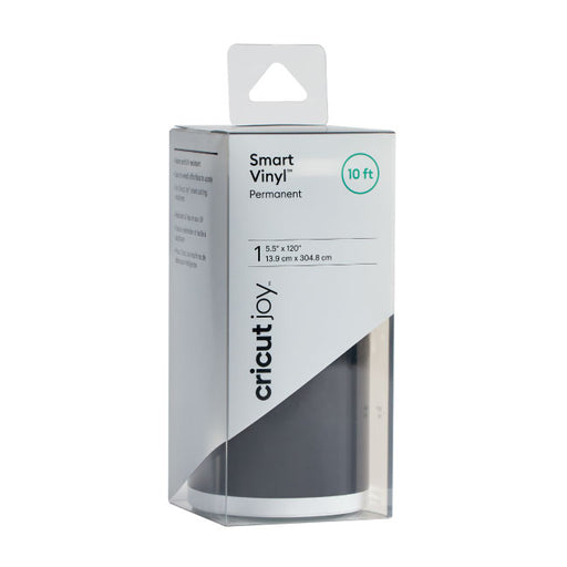 Cricut Joy Permanent Smart Vinyl - Black - Bulk Roll - 5.5 in x 120 in