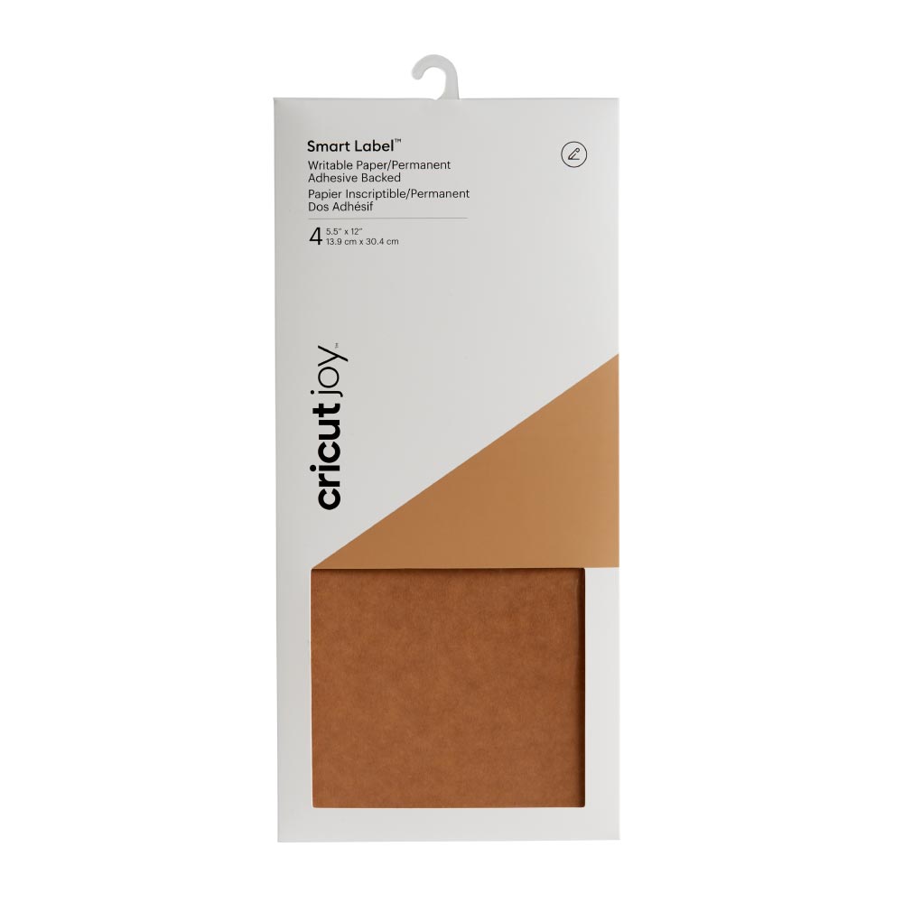 Cricut Joy Smart Label Writable Paper - Kraft 5.5x12 - Damaged Package