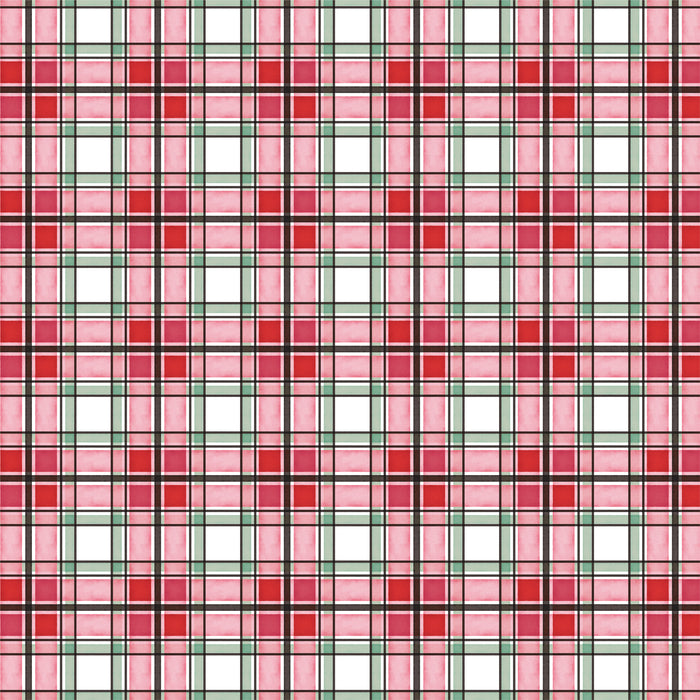 Flannel and Frost Iron-On Sampler