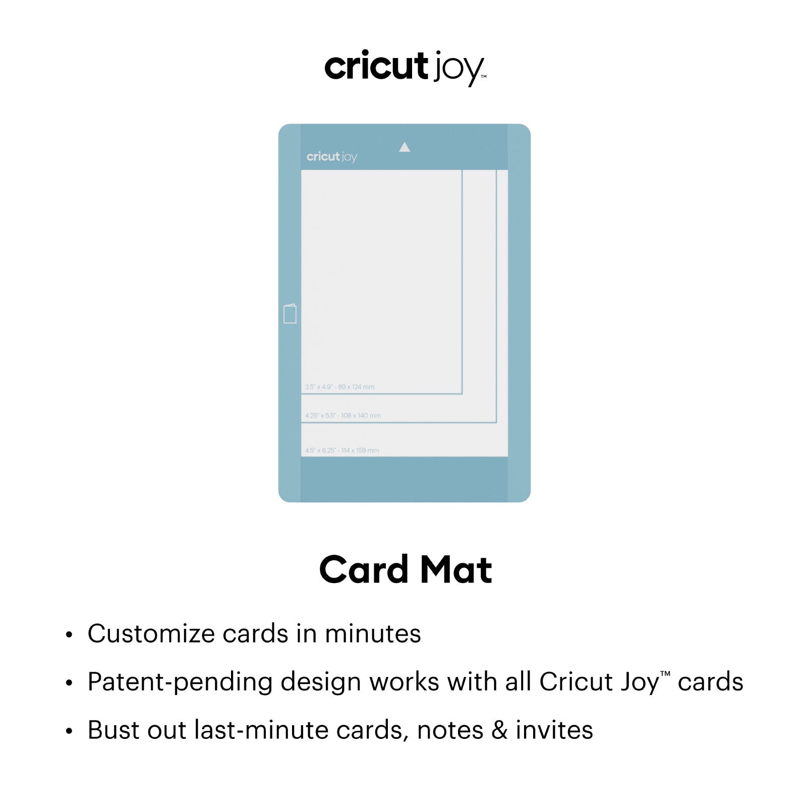 Cricut Joy Cutaway Cards Pastels Double Sampler Pack with Cricut Joy Card Mat Bundle