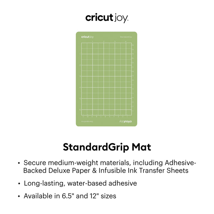 Cricut Joy Machine Standard Grip Long Cutting Mat, 4.5" x 12"