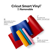 Cricut Smart Vinyl - Removable 12 ft - Red - Damaged Package