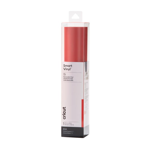 Cricut Smart Vinyl Removable 12 ft - Red