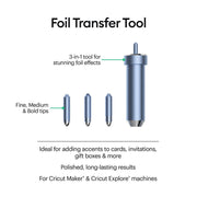 Cricut Machine Foil Transfer Tool Kit - Damaged Package