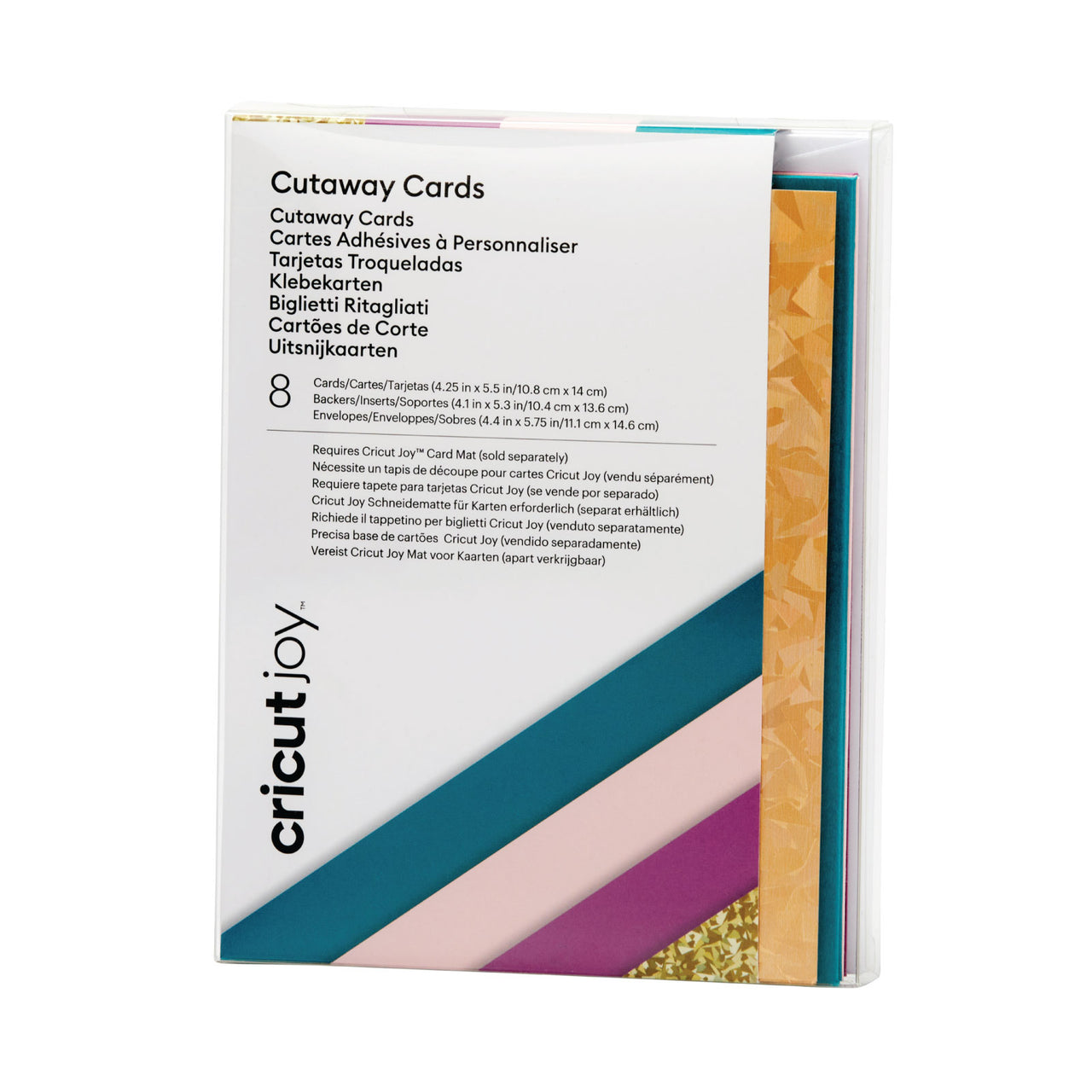 Cricut Joy Cutaway Cards, Corsage Sampler 8 Count