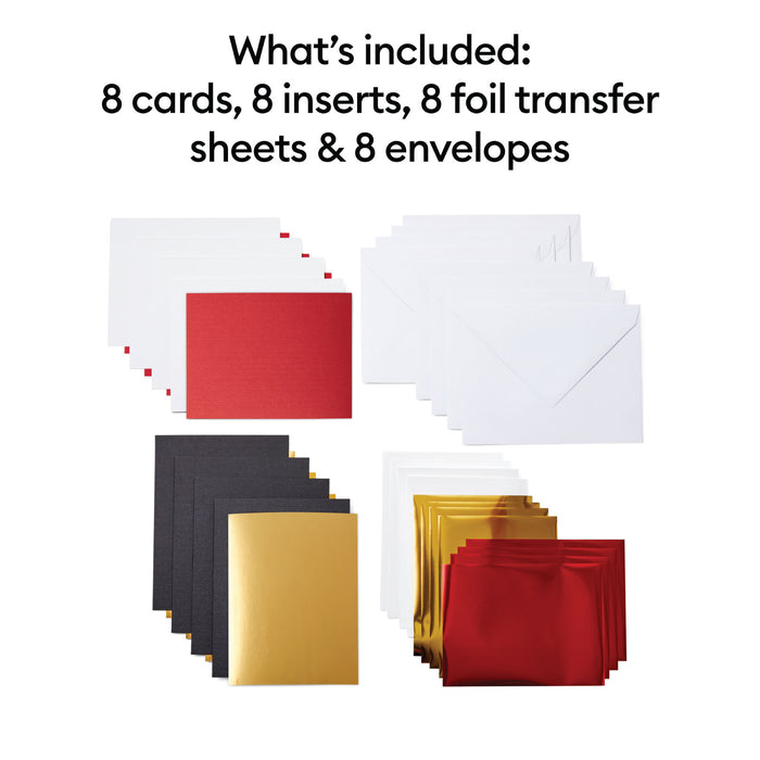Cricut Joy Foil Transfer Insert Cards, Royal Flush A6 - Damaged Package