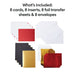 Cricut Joy Foil Transfer Insert Cards, Royal Flush A6 - Damaged Package