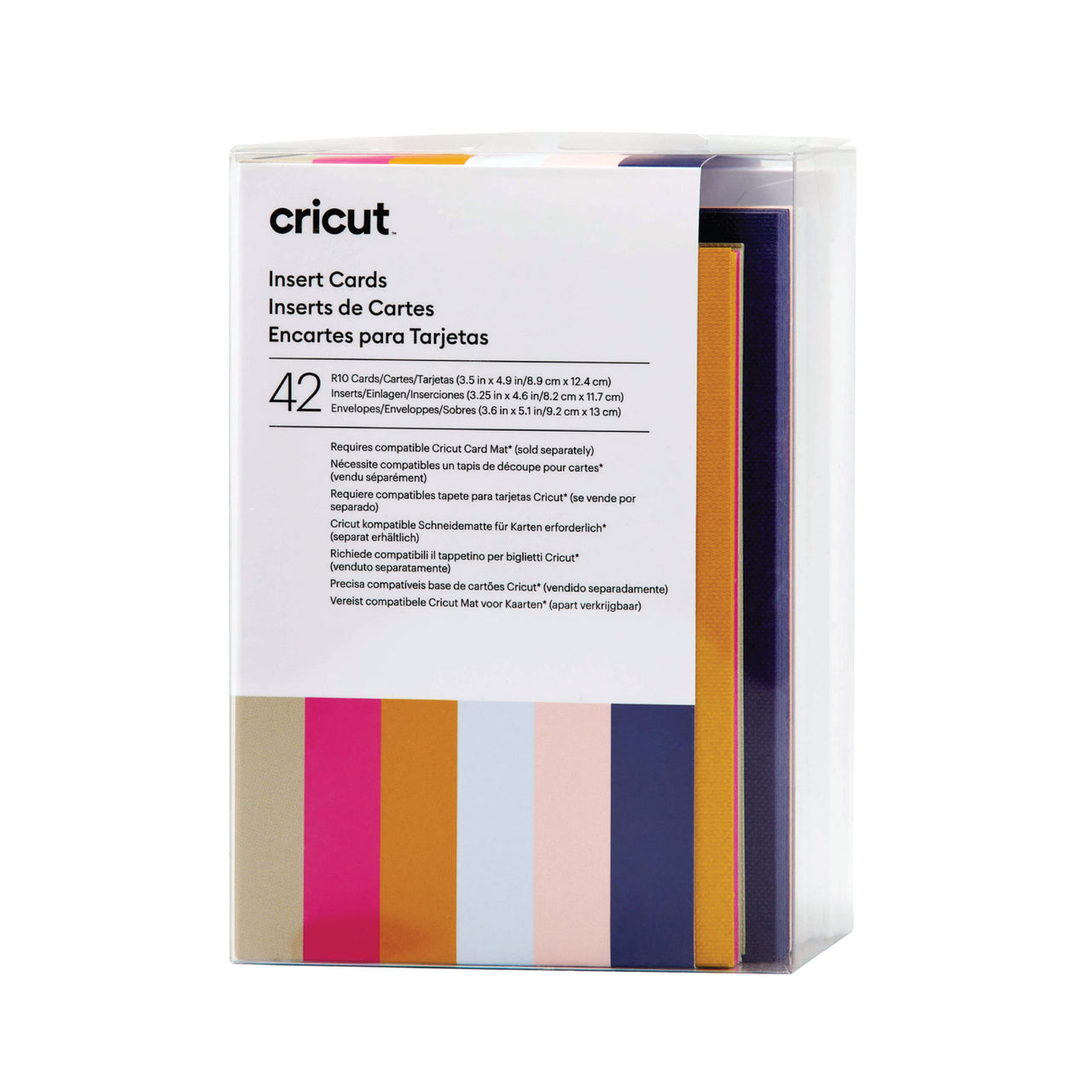 Cricut Insert Cards, Sensei Sampler - R10 42 ct - Damaged Package