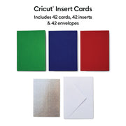 Cricut Insert Cards R10 Rainbow Scales Sampler 42 Count