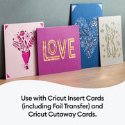 Cricut Cutaway Cards Pastels Sampler Double Pack with Cricut Card Mat 2x2 Bundle