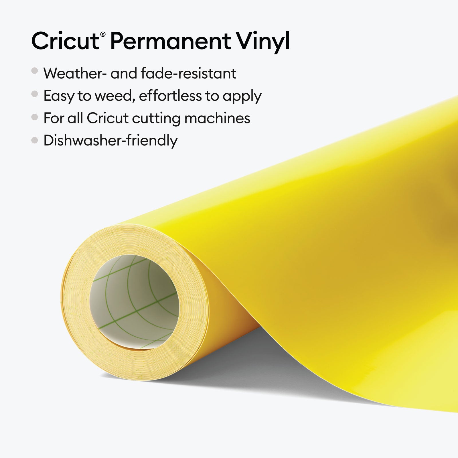 Cricut Vinyl Permanent 15 ft Medium Blue & Stone Yellow Summer Popsicle