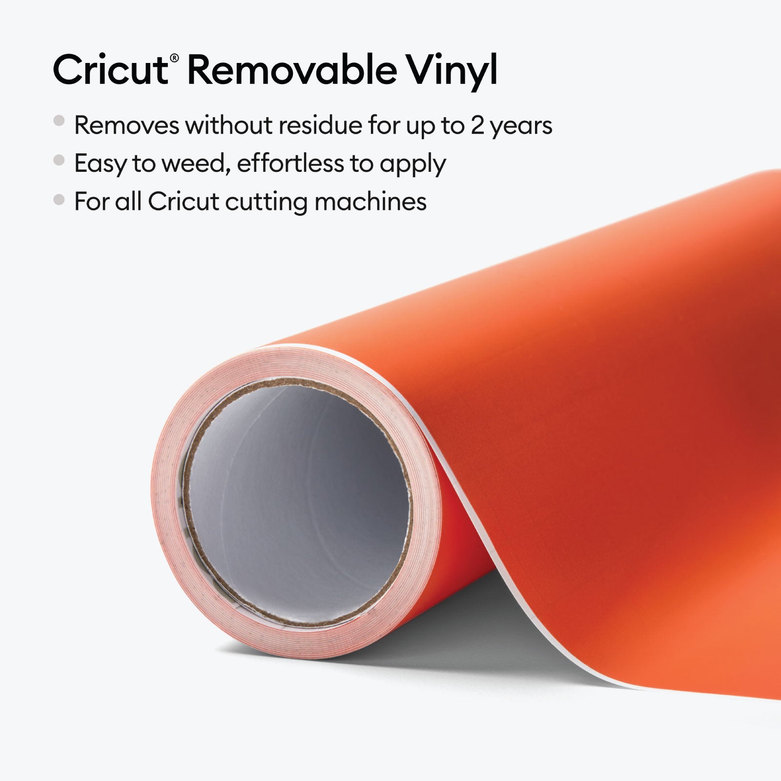 Cricut Vinyl - Removable 15 ft , Orange - Damaged Package
