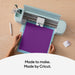 Cricut Matte Value Permanent Vinyl Roll, 12 in x 10 ft, Purple