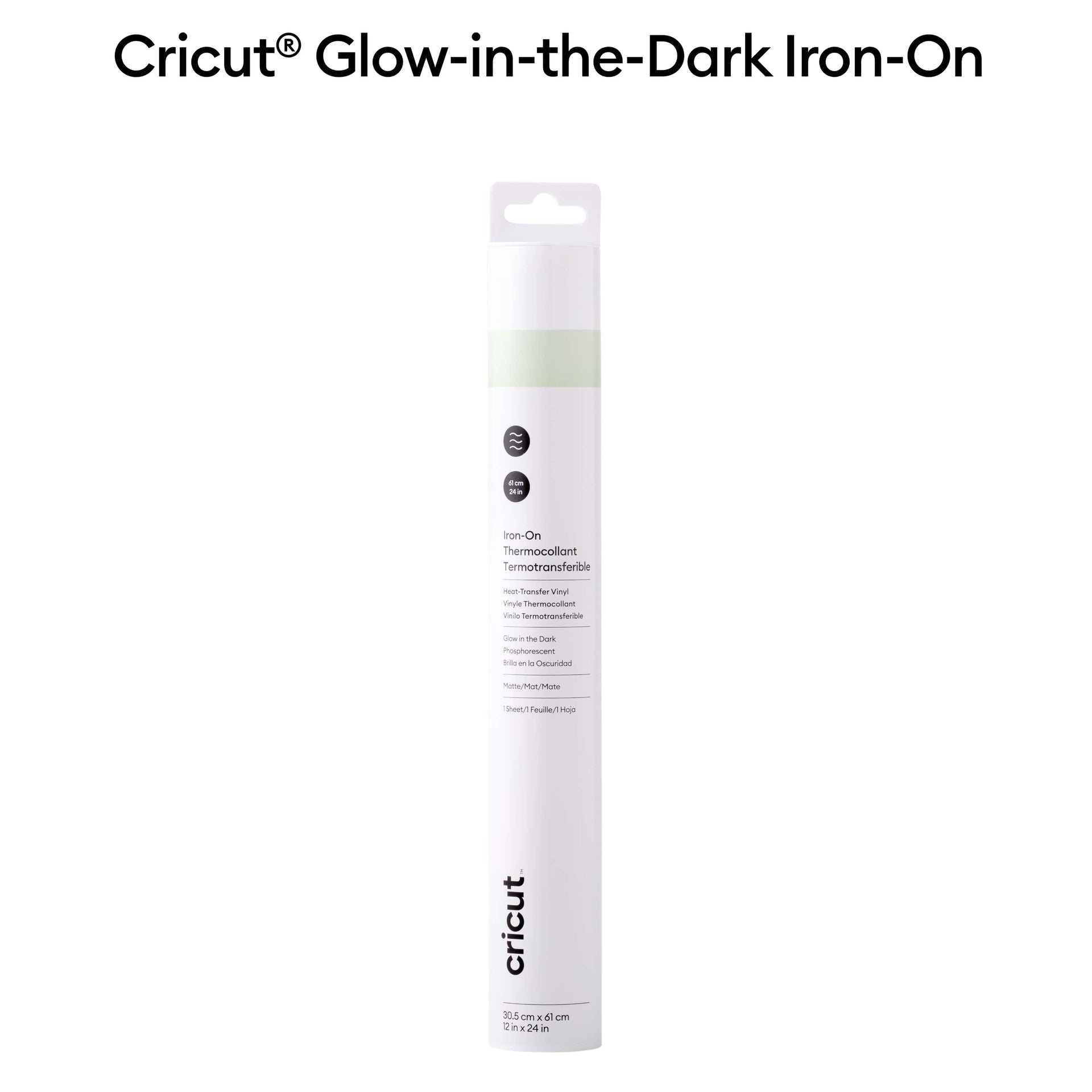 Cricut Glow-in-the Dark Iron-On - Damaged Package