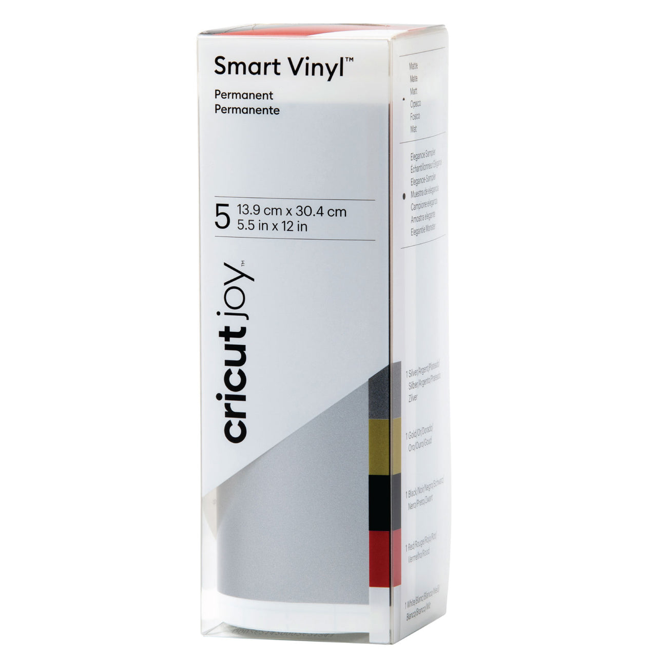 Cricut Joy Smart Permanent Vinyl Matte Elegant Sampler
