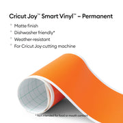 Cricut Joy Smart Vinyl - Permanent Orange - Damaged Package