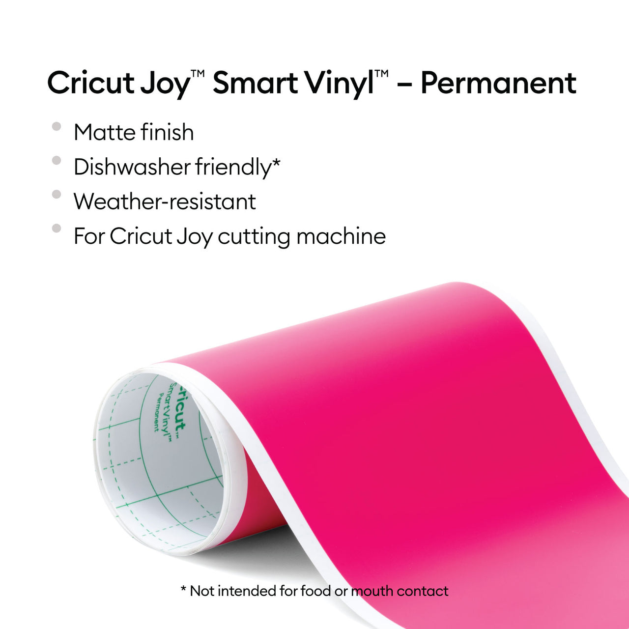 Cricut Joy Smart Vinyl - Permanent Party Pink - Damaged Package