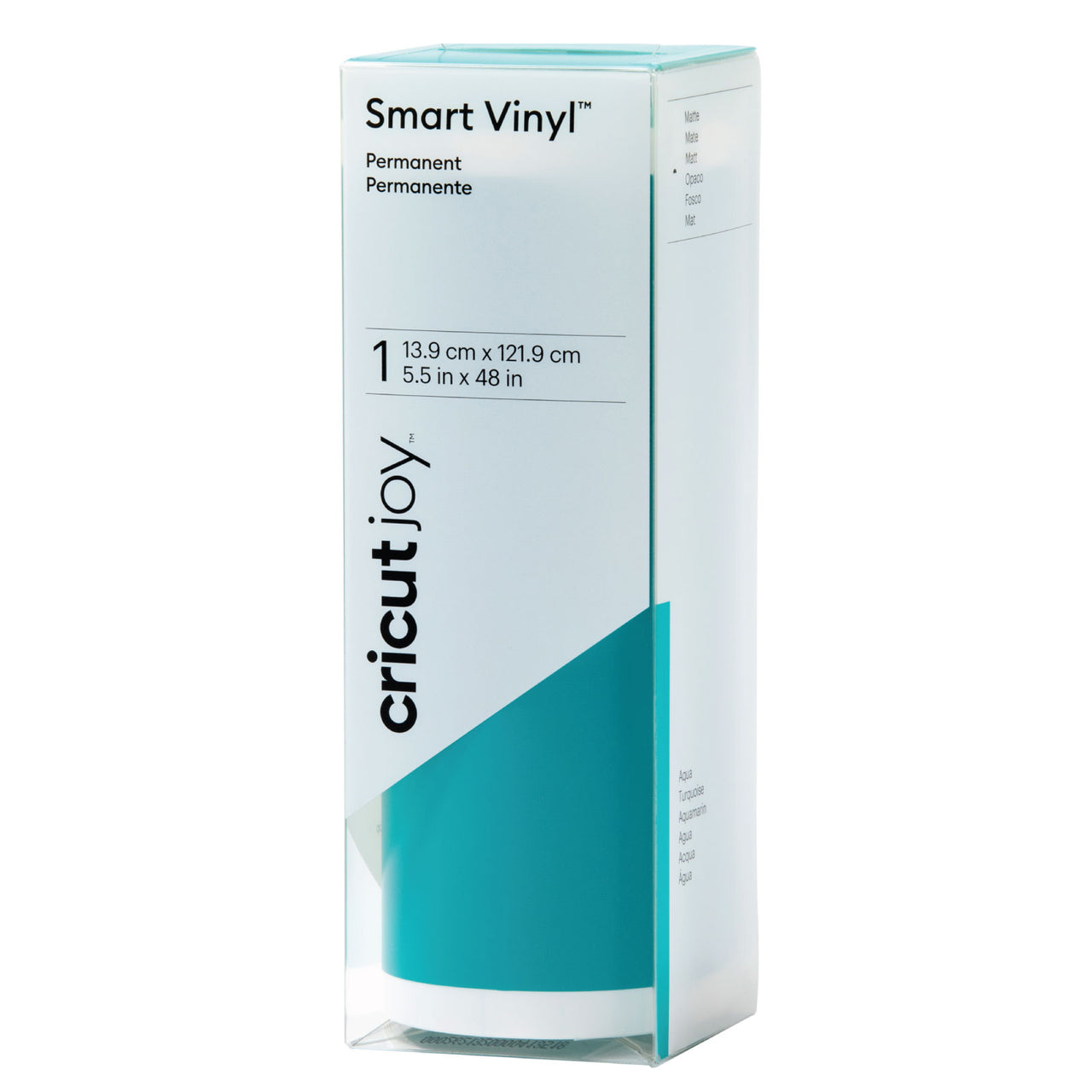 Cricut Joy Smart Vinyl - Permanent Aqua - Damaged Package