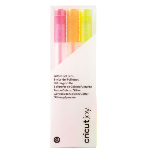 Cricut Joy Glitter Gel Pens 0.8 mm, Neon 3 ct - Damaged Package