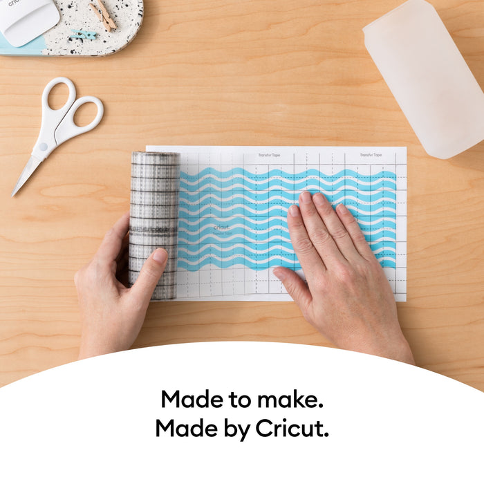 Cricut Value Transfer Tape (5.5 in x 30 ft), Transparent