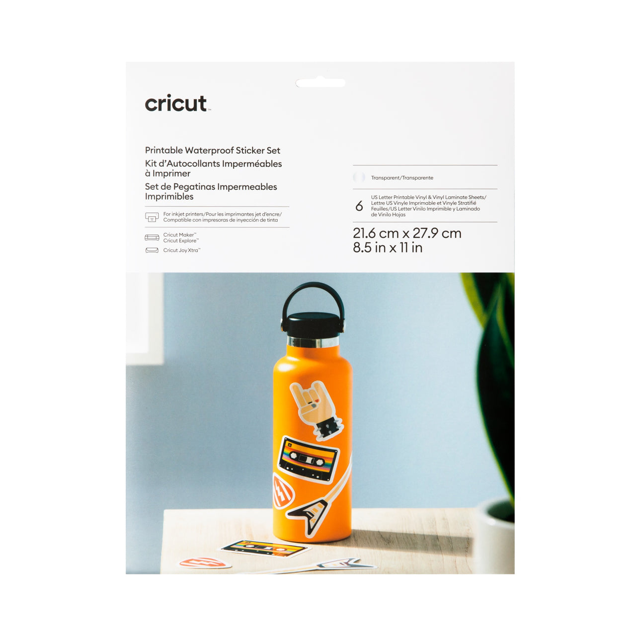 Cricut Joy Xtra Sticker Set- Transparent