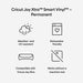 Cricut Joy Xtra Permanent Smart Vinyl- Black - Damaged Package