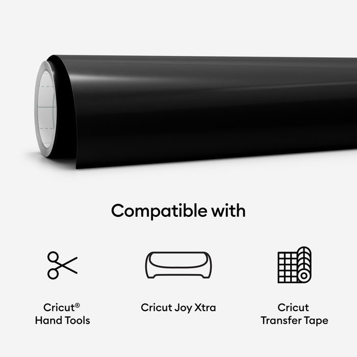 Cricut Joy Xtra Permanent Smart Vinyl- Black - Damaged Package