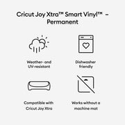 Cricut Joy Xtra Permanent Smart Vinyl- White