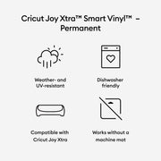 Cricut Joy Xtra Smart Permanent Vinyl- Red