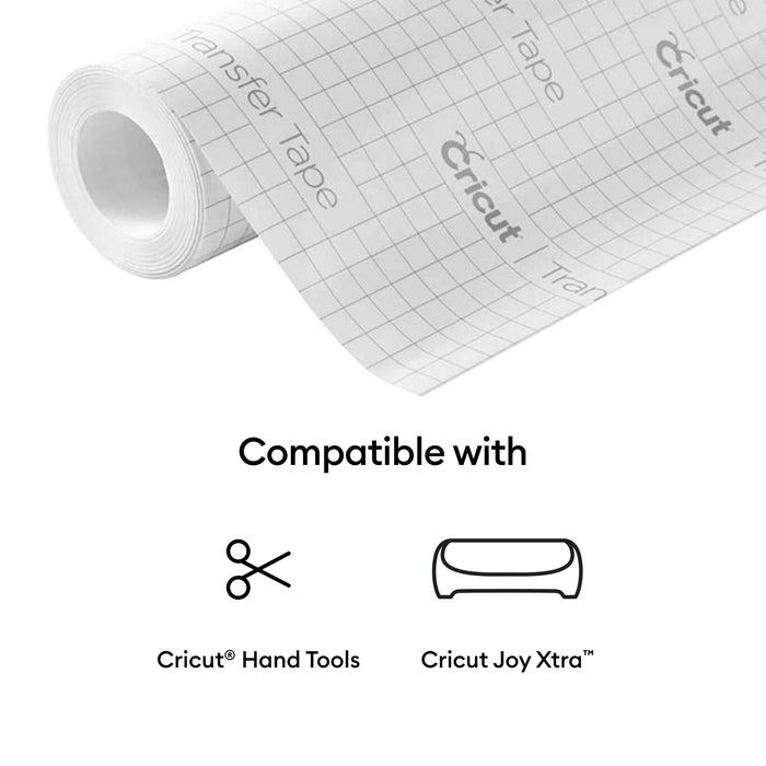 Cricut Value Transfer Tape 9.5 in x 20 ft , Transparent