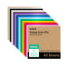 Cricut Value Iron-On Vinyl Sheets, Rainbow Sampler - 12 in x 12 in 40 count