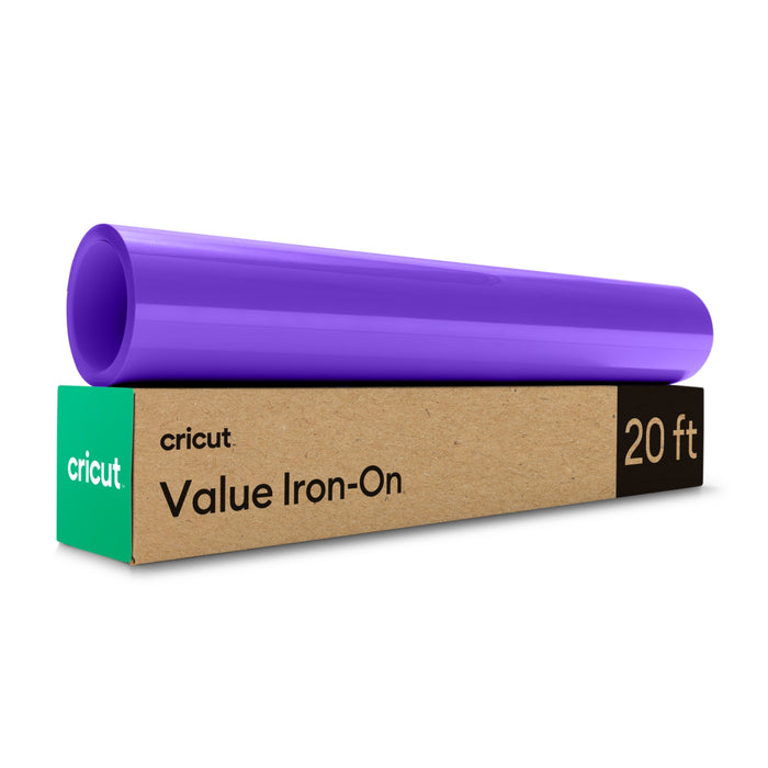 Cricut Value Iron-on Heat Transfer Vinyl - 12 in x 20 ft