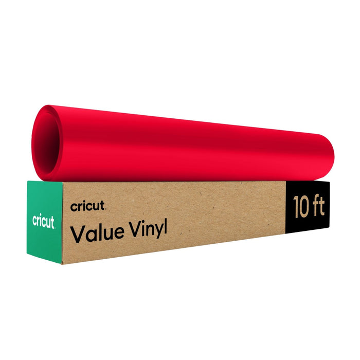 Cricut Permanent Matte Value Vinyl - 12 in x 10 ft