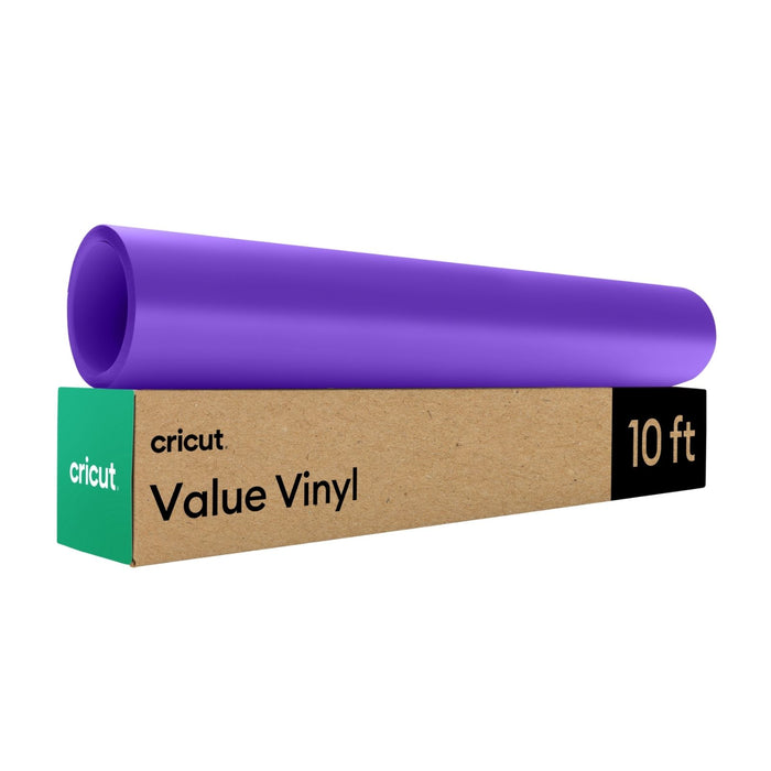 Cricut Permanent Matte Value Vinyl - 12 in x 10 ft