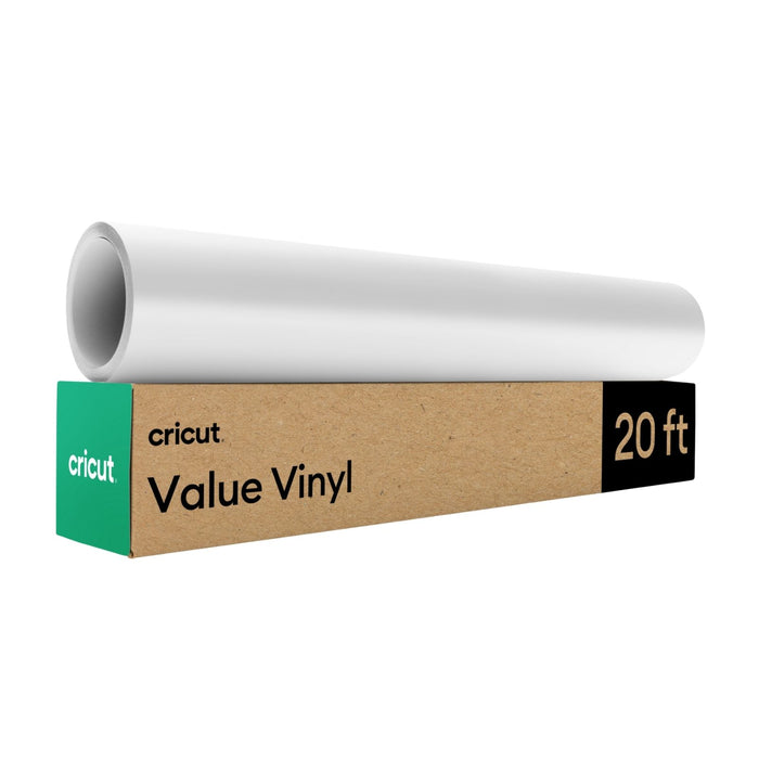 Cricut Permanent Matte Value Vinyl - 12 in x 20 ft