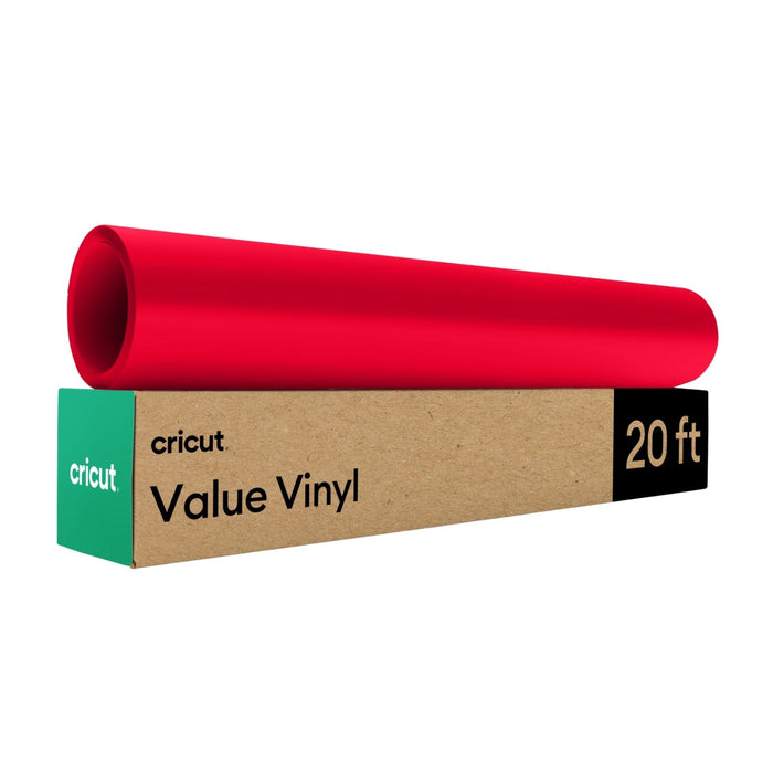 Cricut Permanent Matte Value Vinyl - 12 in x 20 ft