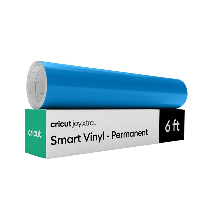 Cricut Joy Xtra Smart Vinyl - Permanent, Ocean Blue, 9.5 in x 6 ft (1)