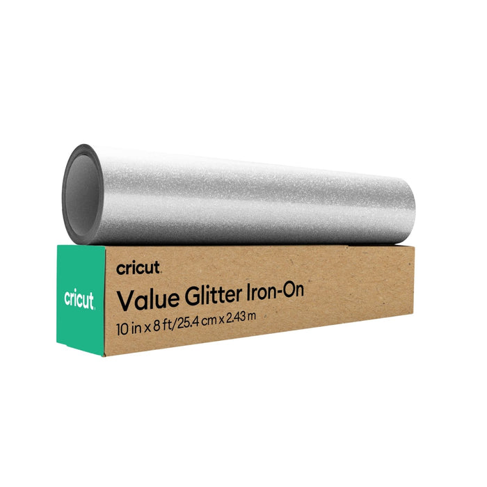Cricut Glitter Value Iron-on Heat Transfer Vinyl - 10 in x 8 ft