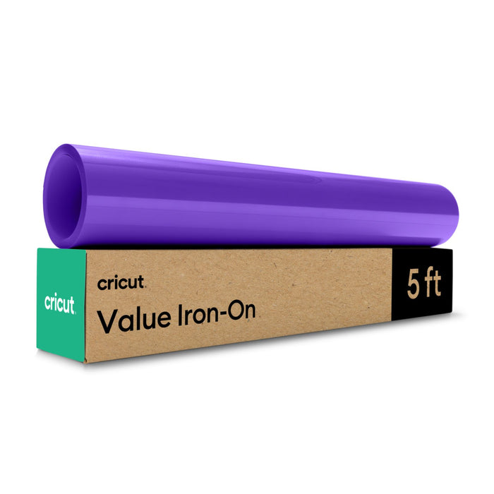 Cricut Value Iron-on Heat Transfer Vinyl - 12 in x 5 ft