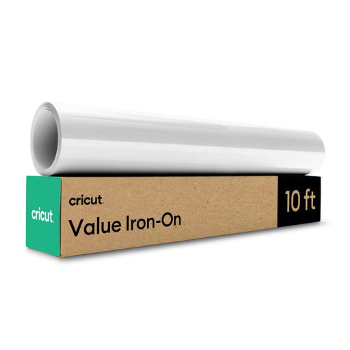 Cricut Value Iron-on - White - 12 in x 10 ft 1 - Damaged Package
